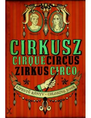 Bestseller Cirkusz - Kifestő könyv