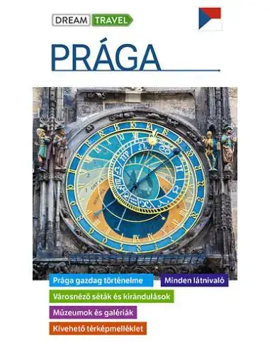 Kihagyhatatlan ajánlat Prága útikönyv - kivehető térképmelléklettel