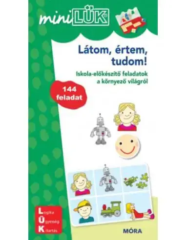 MiniLÜK - Látom, értem, tudom! - Iskola-előkészítő feladatok a környező világról Bestseller