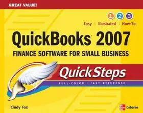 Árcsökkenés QuickBooks 2007 QuickSteps byFox, Cindy;