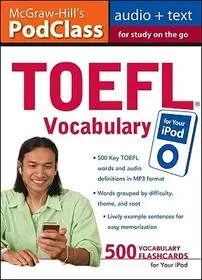 Bestseller McGraw-Hill's PodClass TOEFL Vocabulary (MP3 Disk) byZwier, Lawrence; Stafford-Yilmaz, Lynn;