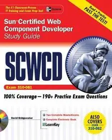 Sun Certified Web Component Developer Study Guide (Exams 310-081 & 310-082) byBridgewater, David; Alacsony ár