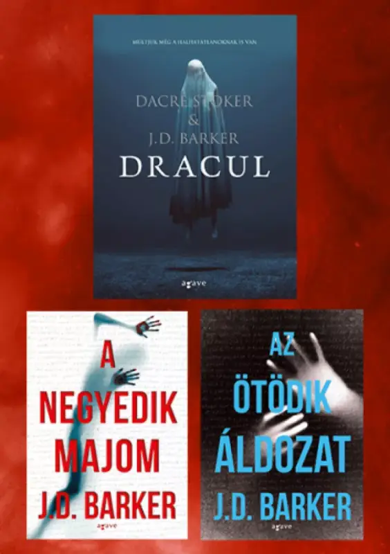 A negyedik majom + Az ötödik áldozat + Dracul - Könyvcsomag Kihagyhatatlan ajánlat