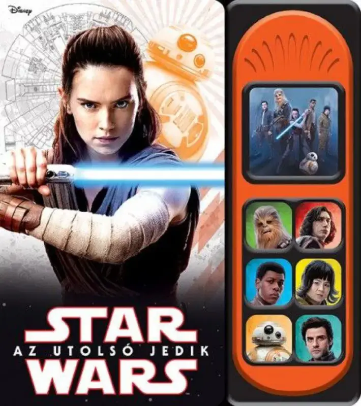 Vedd meg online Star Wars - Az utolsó jedik - hangmodulos könyv