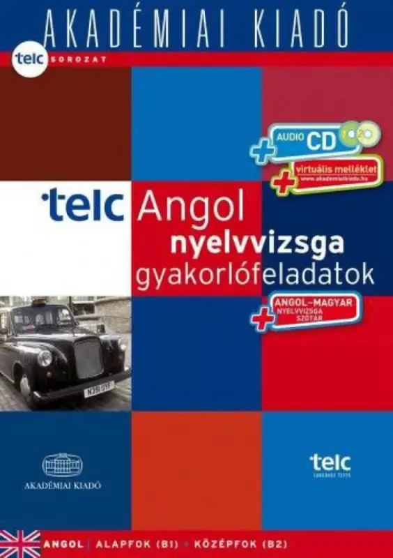 TELC Angol nyelvvizsga gyakorlófeladatok - nyelvvizsgaszótárral + CD Szezonális akció